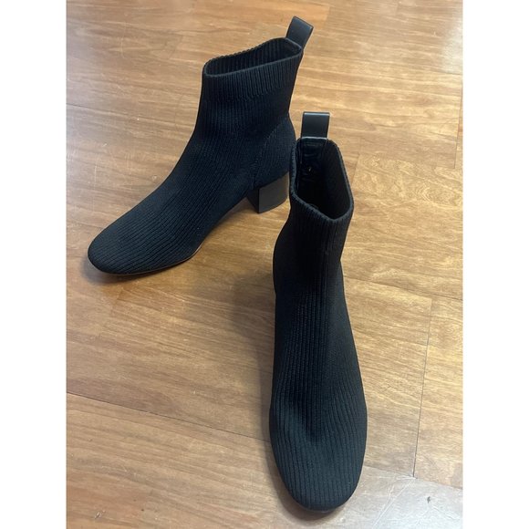 Everlane The Glove Boots in Black New Womens Knit Ankle Bootie - Picture 9 of 15